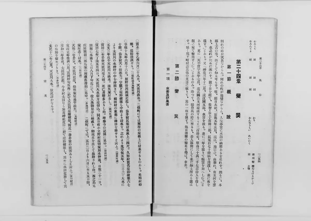 磐田郡誌1254〜1255頁の原画像